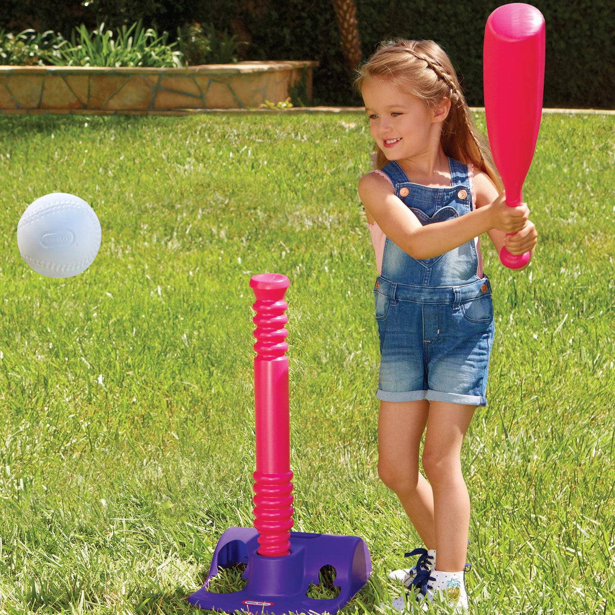 TotSports T-Ball set Pink/Purple | Little Tikes