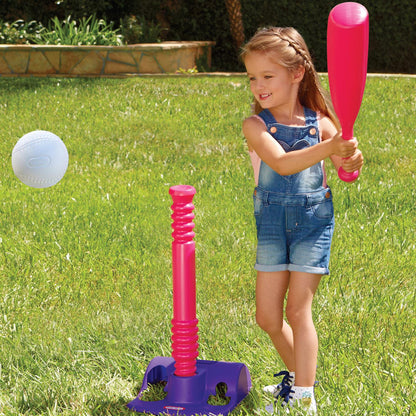 TotSports T-Ball set Pink/Purple | Little Tikes