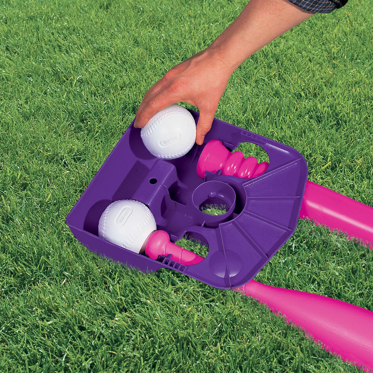 TotSports T-Ball set Pink/Purple | Little Tikes