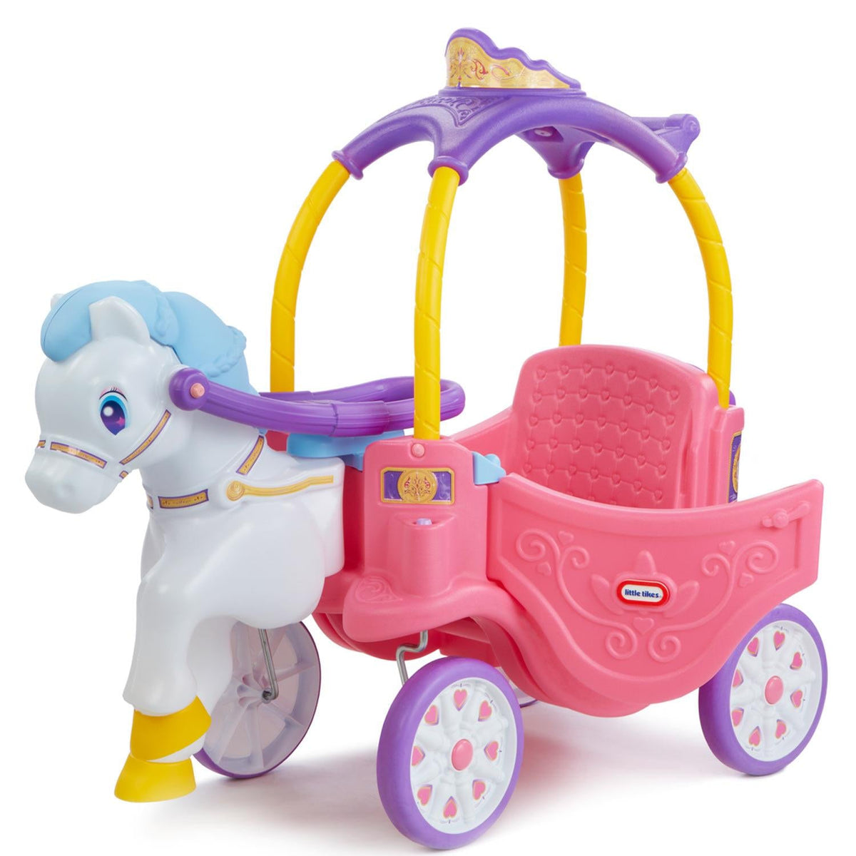Little Tikes Princess Horse & Carriage | Toddler Ride-On