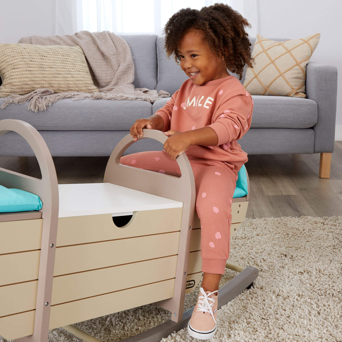 Little Tikes Teeter Totter Wooden Rocker