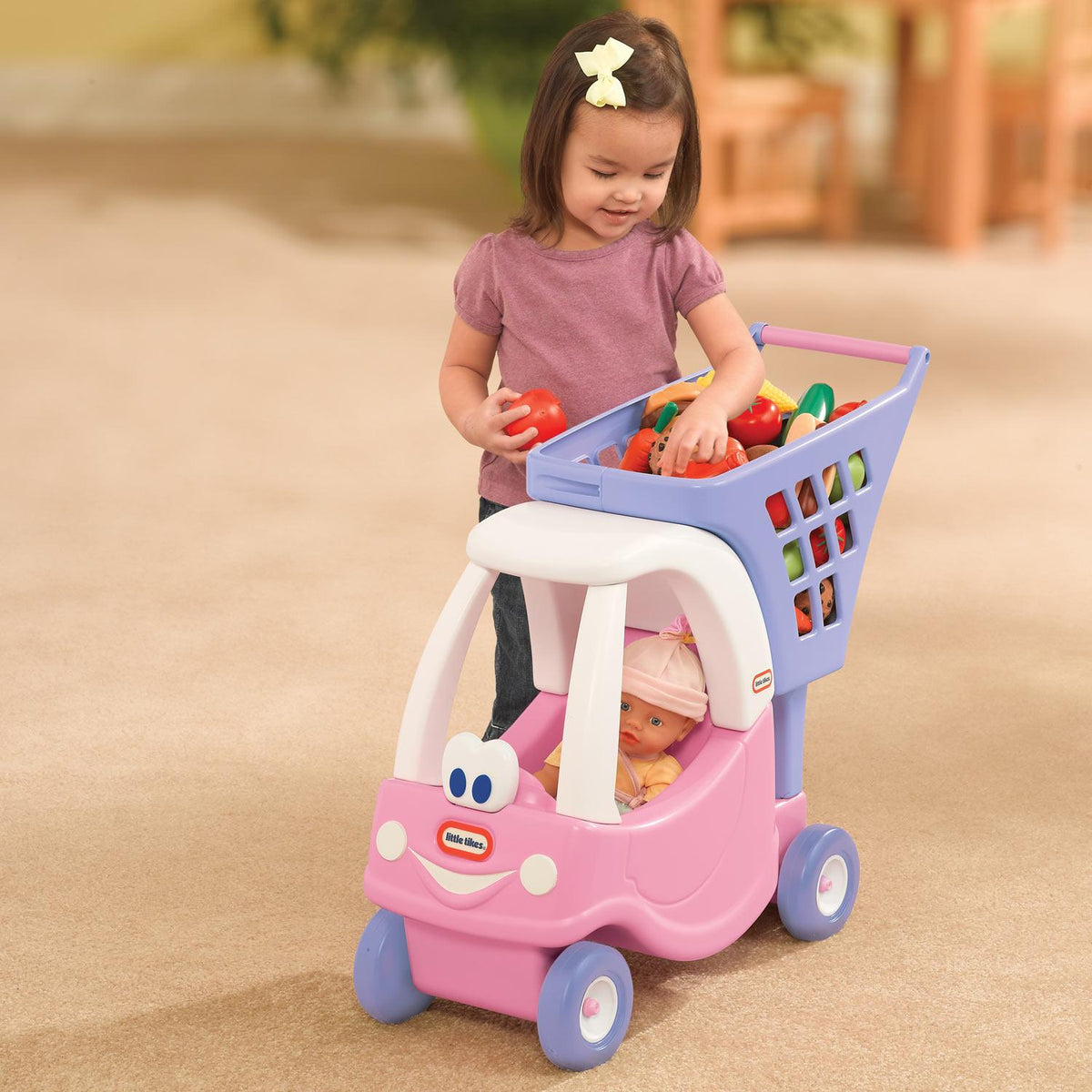 Little Tikes Princess Cozy Shopping Cart