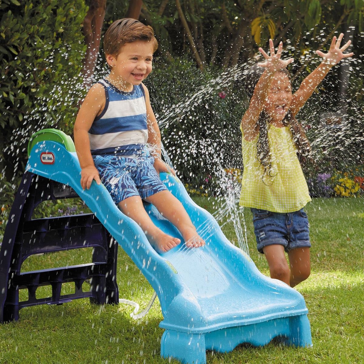 Little Tikes 2-in-1 Indoor-Outdoor Slide For Toddlers