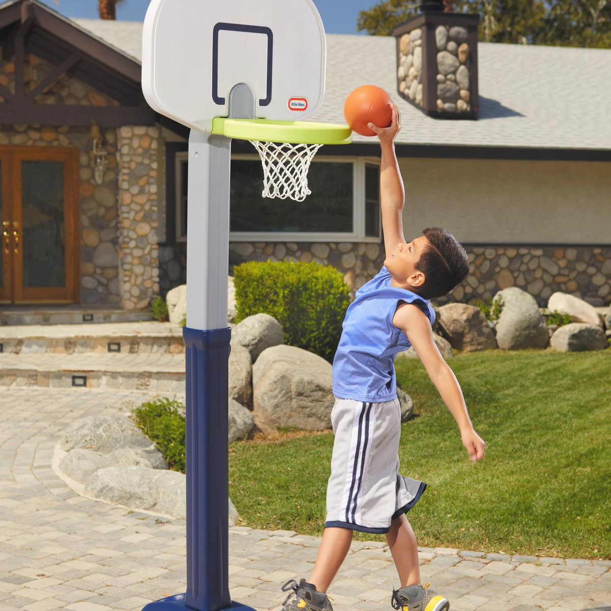 Little Tikes Adjust 'n Jam Pro Basketball Set