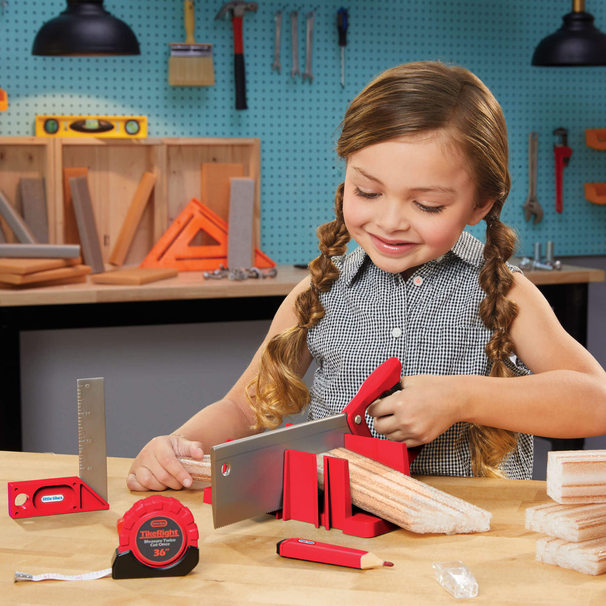 Little Tikes Creative Construction Measure and Cut Set