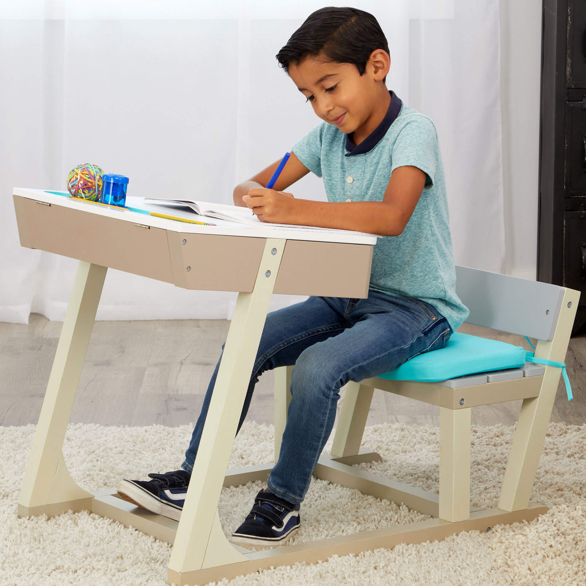 Little Tikes Great Ideas Desk - Kids Wood Desk