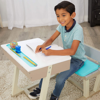 Little Tikes Great Ideas Desk - Kids Wood Desk